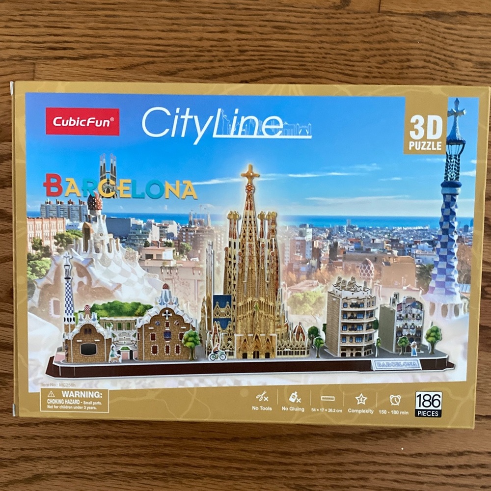 CityLine Barcelona 3D Puzzle